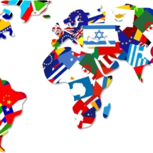 world-flag-map