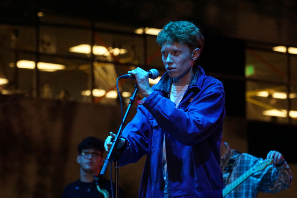 King Krule's set was introduced by comedian and host of Beach Goth V, Eric Andre.