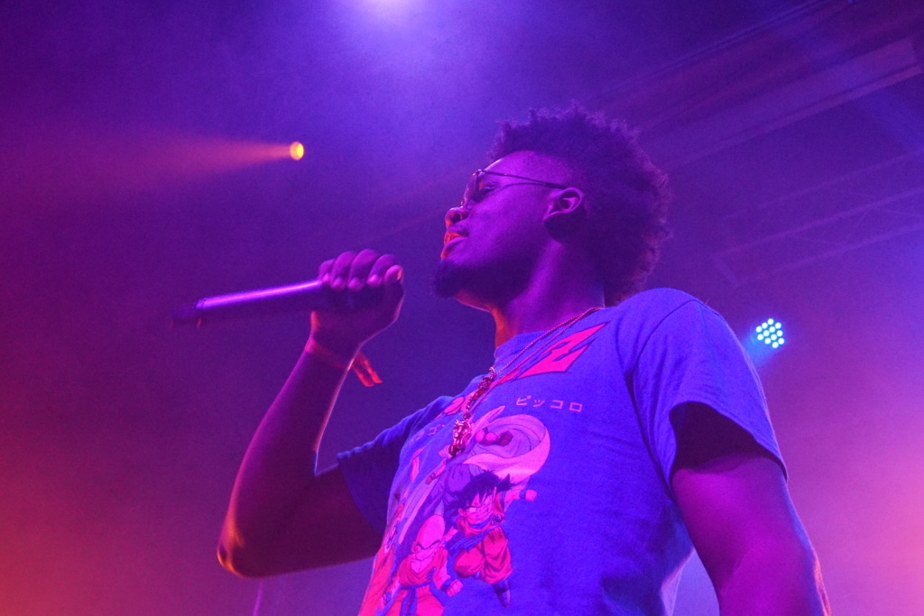 Online rapper, Ugly God, performed on sunday afternoon in The Observatory at Beach Goth V.