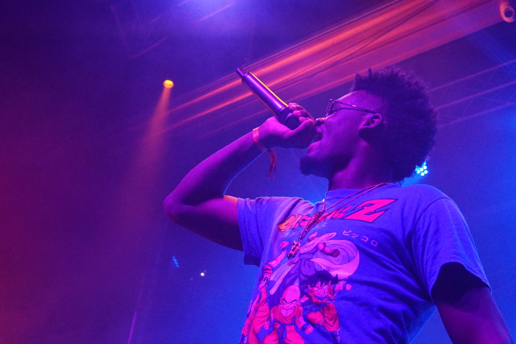 Ugly God's opened the performance with one of his most popular songs 'Bernie Sanders'.