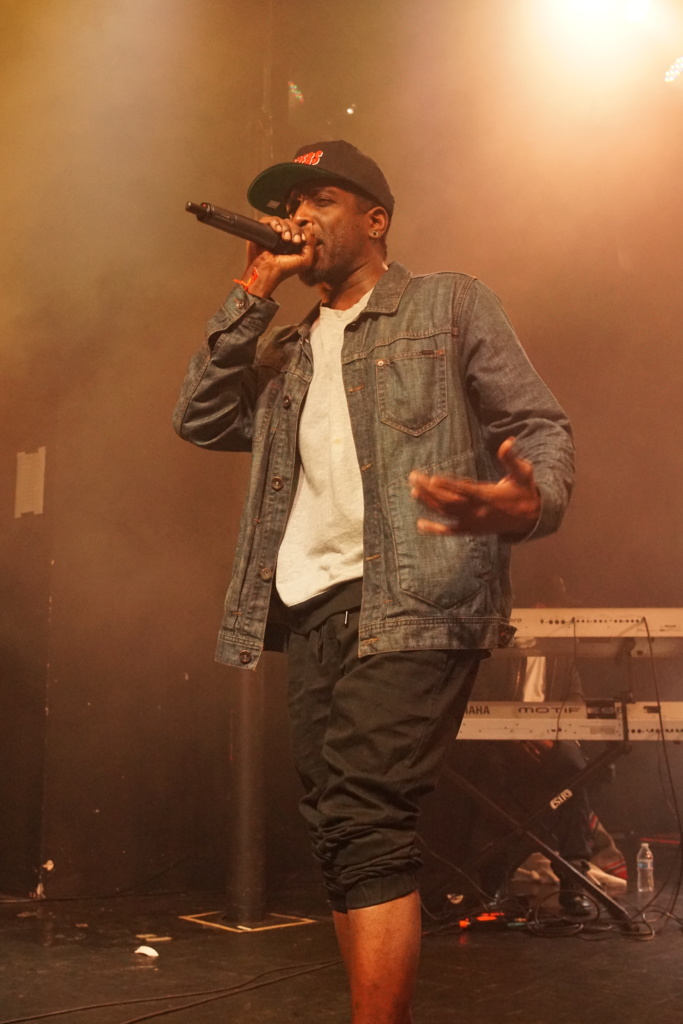 Pharcyde's performance was on the few hip hop performances at Beach Goth all weekend.