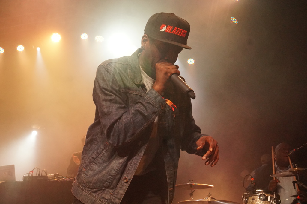 Imani dancing style wowed the crowd and adding to the energetic performance. 