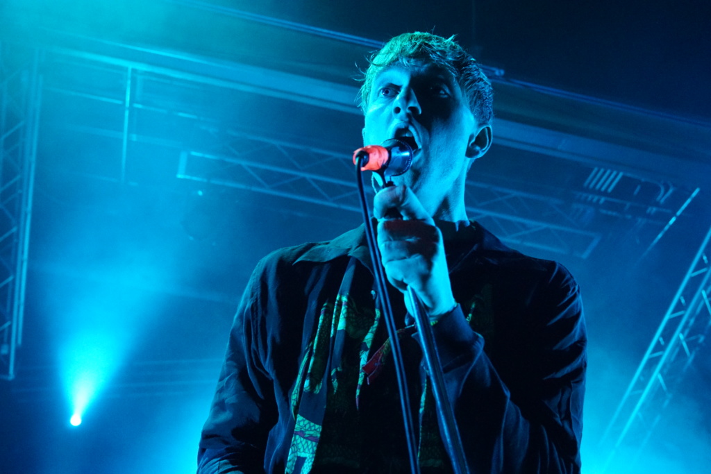 Although The Drum's had to change stages and the time of their set due to the heavy rain, they were able to perform a stellar set.