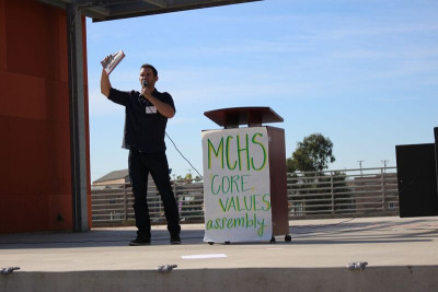 Speaker Chris Stretch speaks about an article in Time Magazine that would help all students.