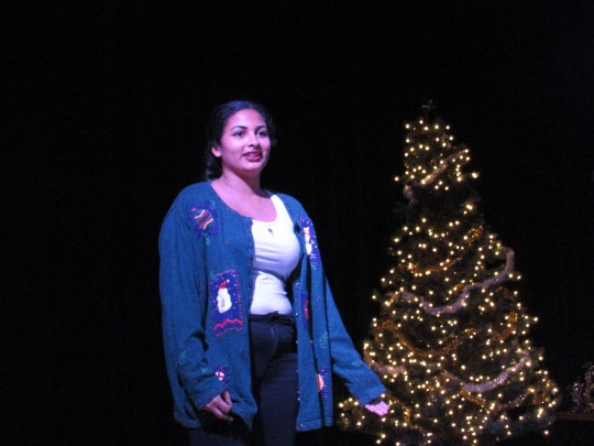 Kavita Sarathy recites a powerful remembrance speech she wrote during the Drama Benefit Show concerning the importance and memories of the holidays.