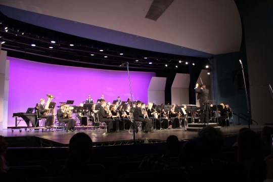 The MCHS Winter concert was on Friday, December 9, at 7pm.