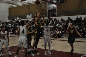 The Mira Costa High School boys basketball team played Torrance High School on December 13th at Torrance High School. 