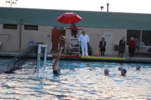 Freshman goalie Morgan Vargas blocks the goal from Culver City High School at their away game on Wednesday after school. The F/S team lost 5-4 and the JV team lost 10-5.