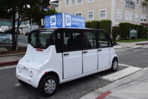  The carts operate from first street in Manhattan Beach to El Porto, and from the beach to Pacific Ave forming a three square mile area of operation.  Although these carts only operated in Manhattan Beach, the service is open to anyone with the Downtowner app.