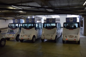 On January 31st, the city of Manhattan Beach launched a 6 month pilot program for a free shuttle service in the downtown area. This program was brought in to alleviate the automotive congestion in the downtown area.