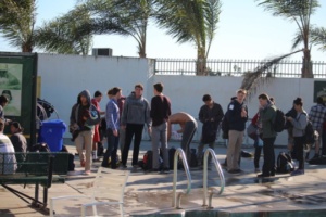 The Mira Costa Varsity Swim Team held team caption elections today during their practice at 4:00. Candidates each addressed their vision for the swim team in a brief speech that was followed by the voting and results are posted on Monday.