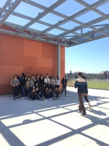 Mira Costa Hoofprints staff photographs Children of War Club for the club page in the yearbook. Club founders had to sign up to have their picture taken last week and pictures are being taken until the end of next week.