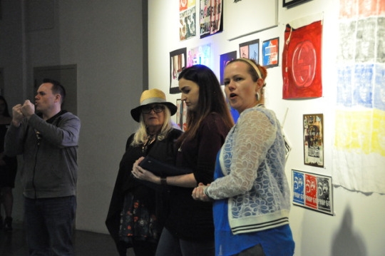 The heads of the Mira Costa All Media Art Show discuss the awards that they are giving out to the young artists who chose to participate in the art show. Over five awards were delivered to different student artists, in genres such as photography, painting, and drawing.
