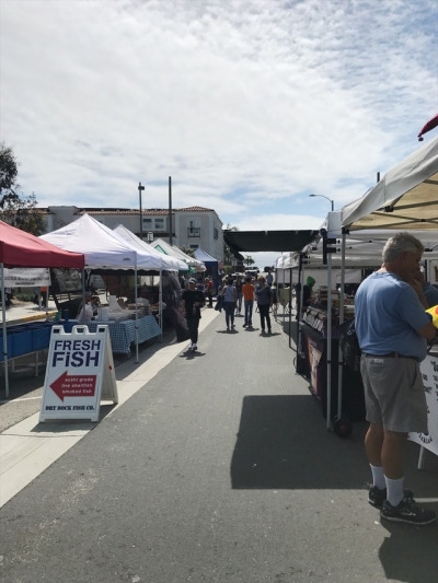 A day in the Manhattan Beach Farmers Market gives the community a chance to enjoy and shop for a variety of foods in the numerous stands provided by local farms and vendors. This market occurs every Tuesday from 11-4 pm. (40)